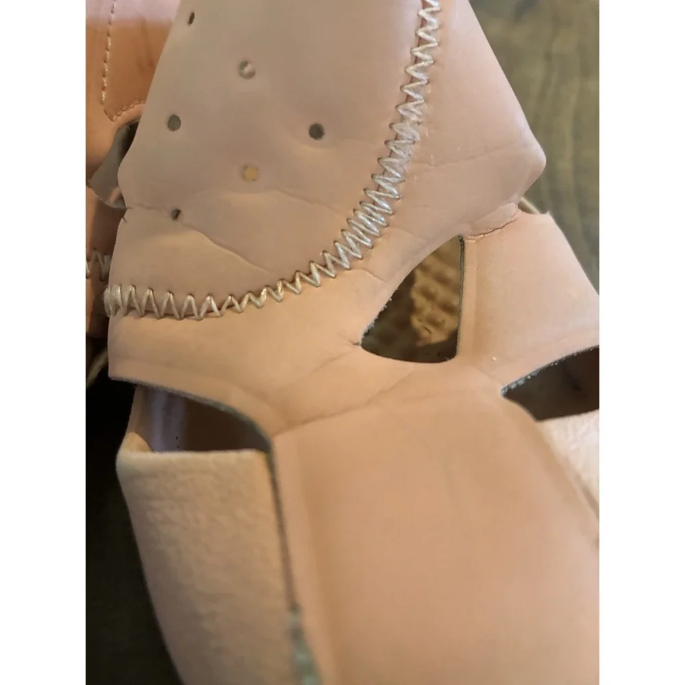 Size 10c Pink Jordan Flare Sandal‎ In Used Condition